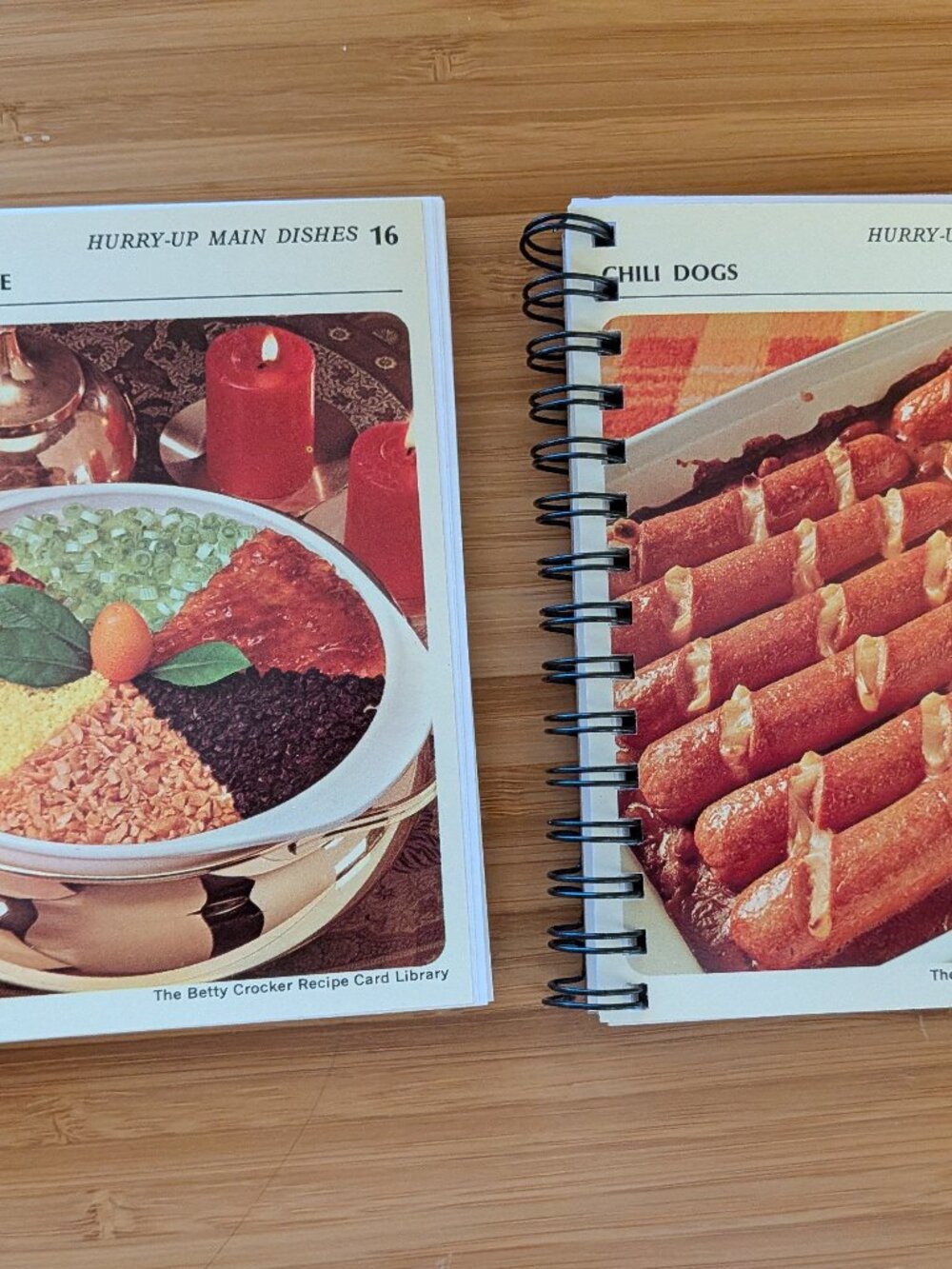 Betty Crocker Recipe Card Retro Recycled Notebooks